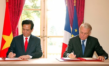 Aufbau strategischer Partnerschaft zwischen Vietnam und Frankreich